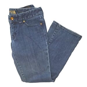 Express Stella Bootcut Dark Wash Jeans Size 4S Short